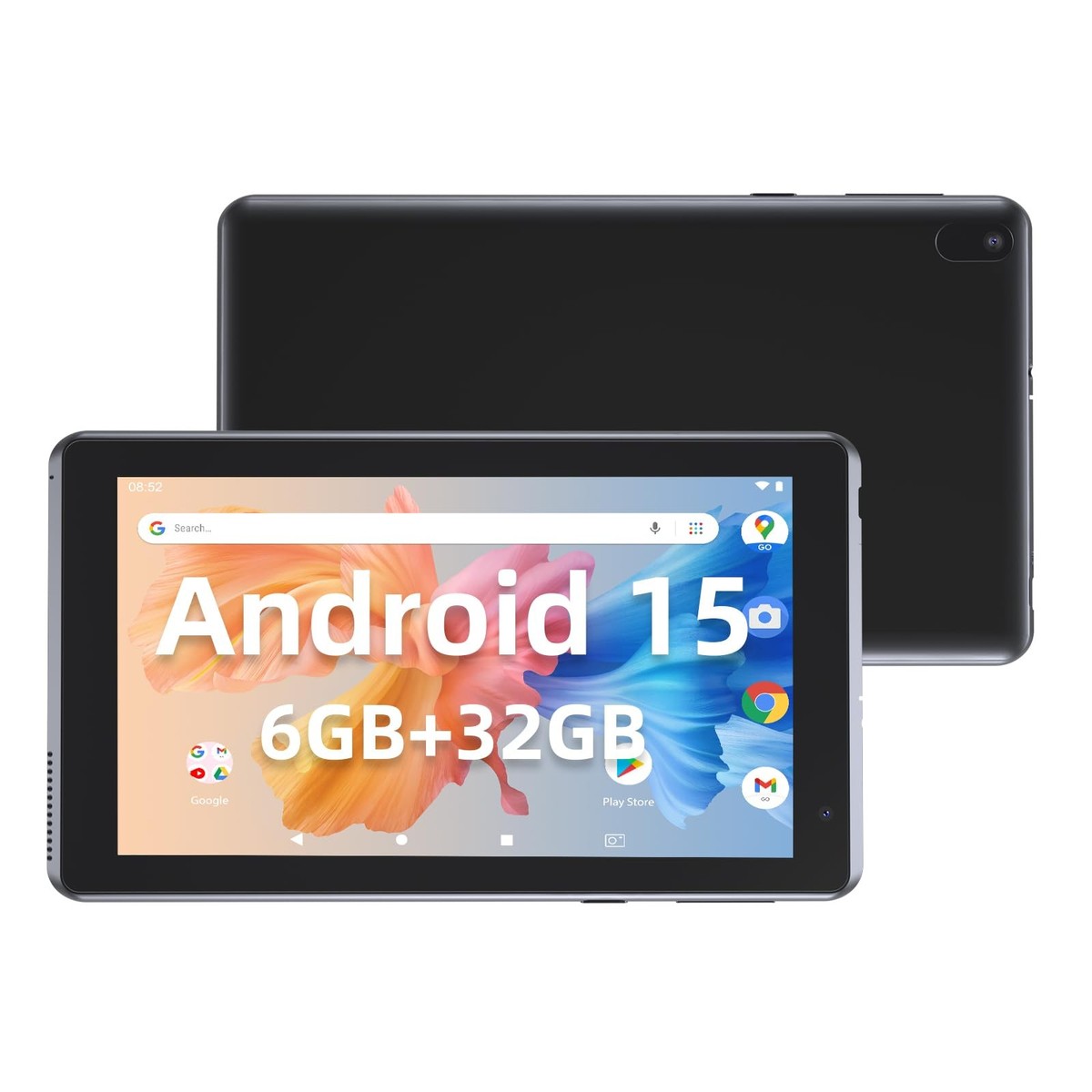 Android 15 Tablet, 7 Inch 6GB RAM+32GB ROM/ 1TB Expandable