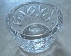 Vintage Small Crystal Waterford Lismore Pattern Open Sugar Bowl or Trinket Bowl