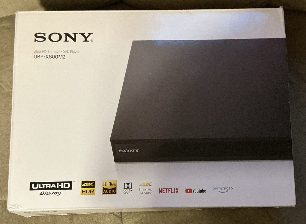 Sony UBP-X800M2 4K UHD Blu-ray Player - Black for sale online | eBay