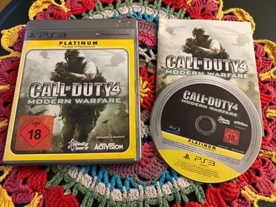 Call of Duty 4 Modern Warfare (Sony PlayStation 3, 2007) PS3