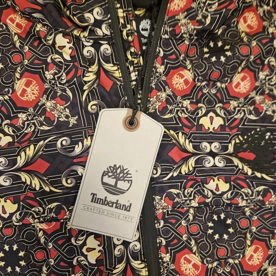 Timberland X Atmos Bufanda Colaboración Anorak Shell Chaqueta Abrigo Nuevo Talla L Foto 2 de 4