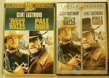 The Outlaw Josey Wales/Pale Rider (DVD, 2018) with Slipcover New Sealed