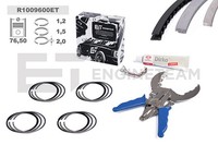 ET Engineteam Kolbenringsatz Boxet – Service Kit R1009600ET FüR VW Tiguan Golf 5