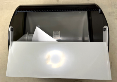 KIMBERLY-CLARK UNIVERSAL HARD ROLL TOWEL DISPENSER WITH HARDWARE