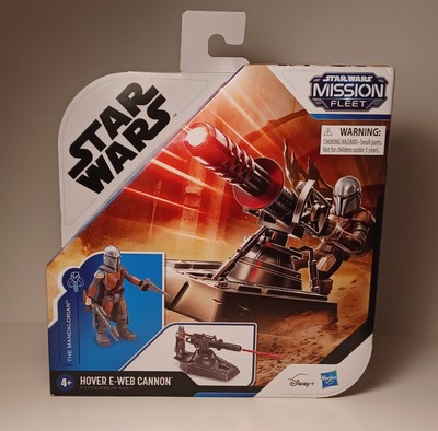 Star Wars Mission Fleet The Mandalorian Hover E-Web Cannon NIB Hasbro 2022