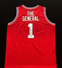 Bob Knight The General Signed Autographed Red Indiana Basketball Jersey JSA COA
