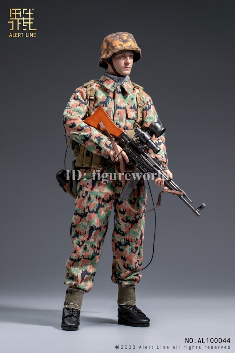 Alert Line AL100044 1/6 WWII German Waffen SS Soldier Action