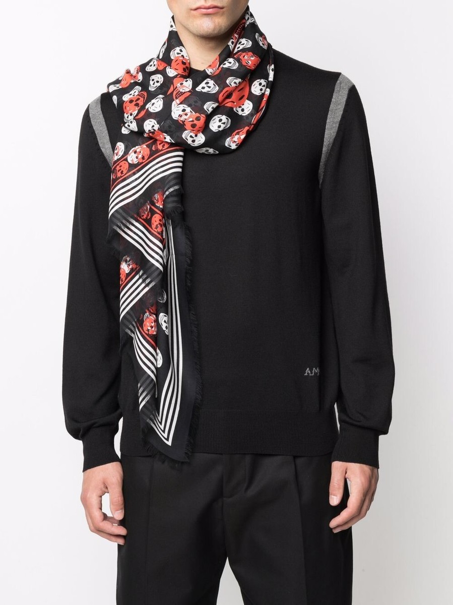 ALEXANDER McQUEEN★SOLARIZED BIKER MODAL OVERSIZED Scarf 🆕️ Auth ALEXANDER McQUEEN SOLARIZED BIKER 100% MODAL