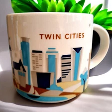 Starbucks Coffee Mug Twin Cities You Are Here Collection Mug  14 oz Cup