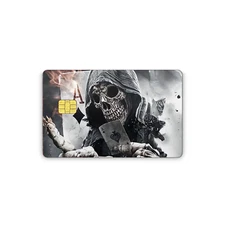 Credit Card Skin Sticker Vinyl Decal Aces Skull