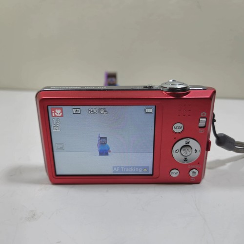 Panasonic LUMIX DMC-FH2/DMC-FS16 14.0MP CCD Digital Camera 100% Working-Red - Picture 12 of 12