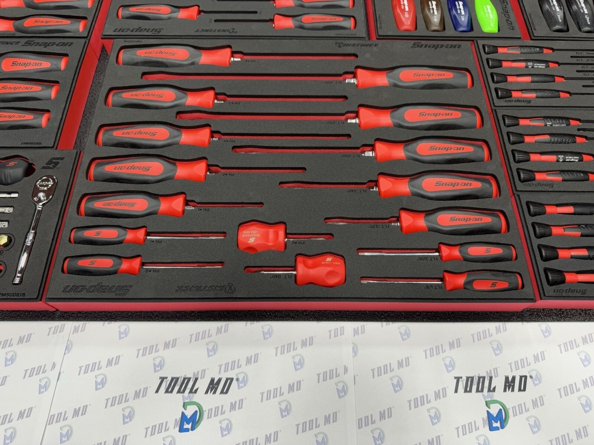 Snap-on Tools NEW 143-Piece Cloud 9 Ultimate Screwdriver Drawer