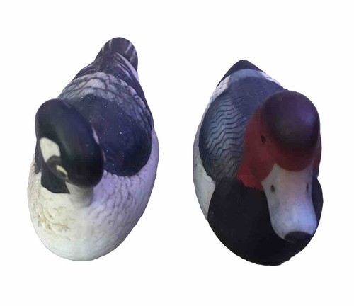 Collectible Duck Figurines (2) Vintage Hand Painted Ceramic Small 3”x5” EUC - Picture 5 of 9