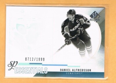 2010-11 SP Authentic Daniel Alfredsson SP Essentials /1999 Ottawa Senators #161