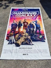 Guardians Galaxy vol 3 & Boogeyman double side vinyl 8' x 5' movie banner poster
