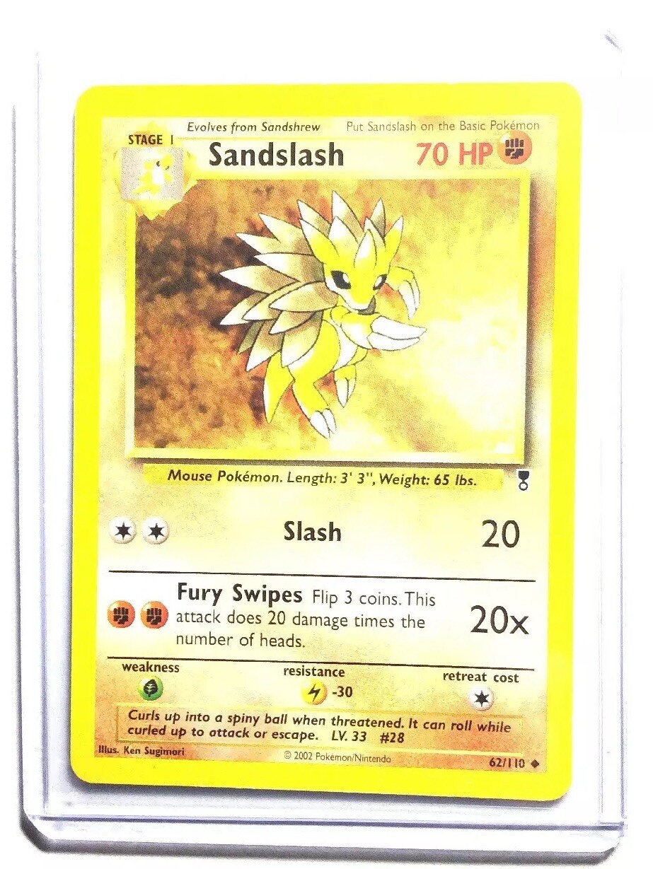 SANDSLASH - 62/110 - Legendary Collection - Uncommon - Pokemon Card - NM