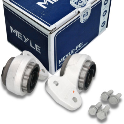 2xMeyle HD Hydrolager Querlenker für BMW 3er E46 Z4 E85 Reparatursatz+Schrauben