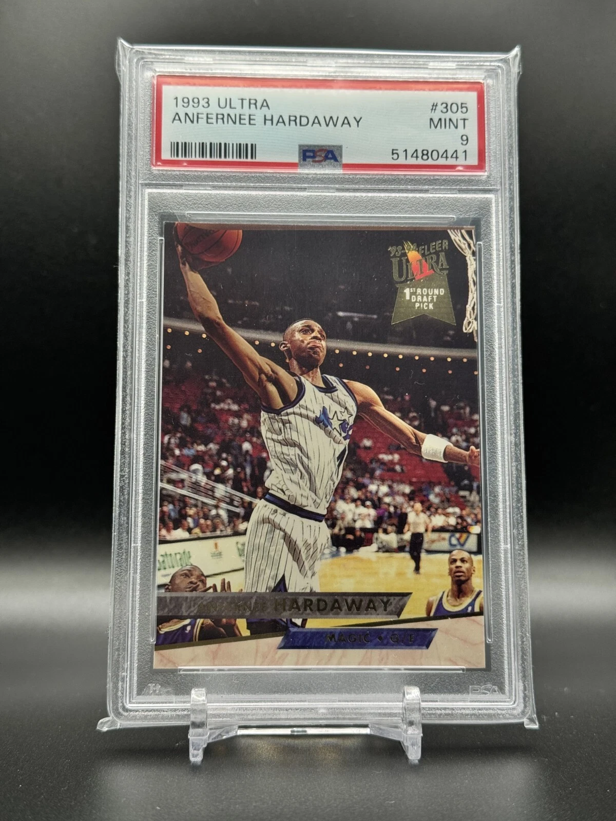 Deal for PSA 9 Mint 1993-94 Anfernee Hardaway Fleer Ultra Rookie RC #305