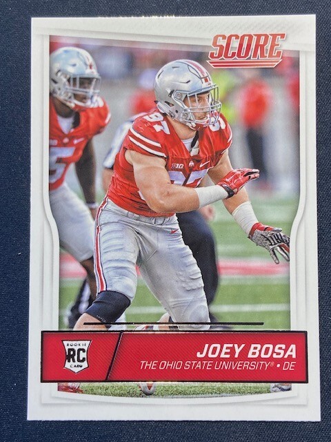 2016 Score - Rookies Joey Bosa #397 Scorecard (RC)*