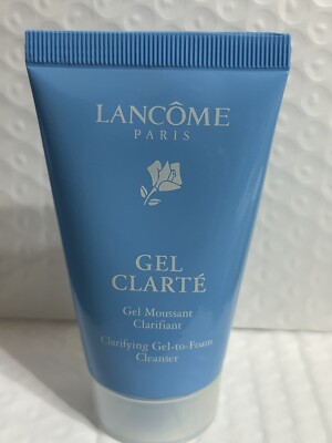 Lancome Gel Clarte Clarifying Gel To Foam Cleanser Travel 2.0 oz