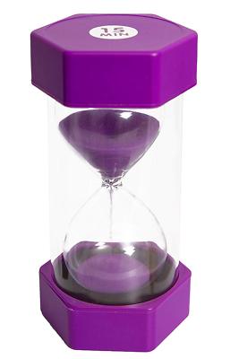 Sensorischer Sand-Timer (15 min) Lernspielzeug von Playlearn. Autismus. Sanduhr.