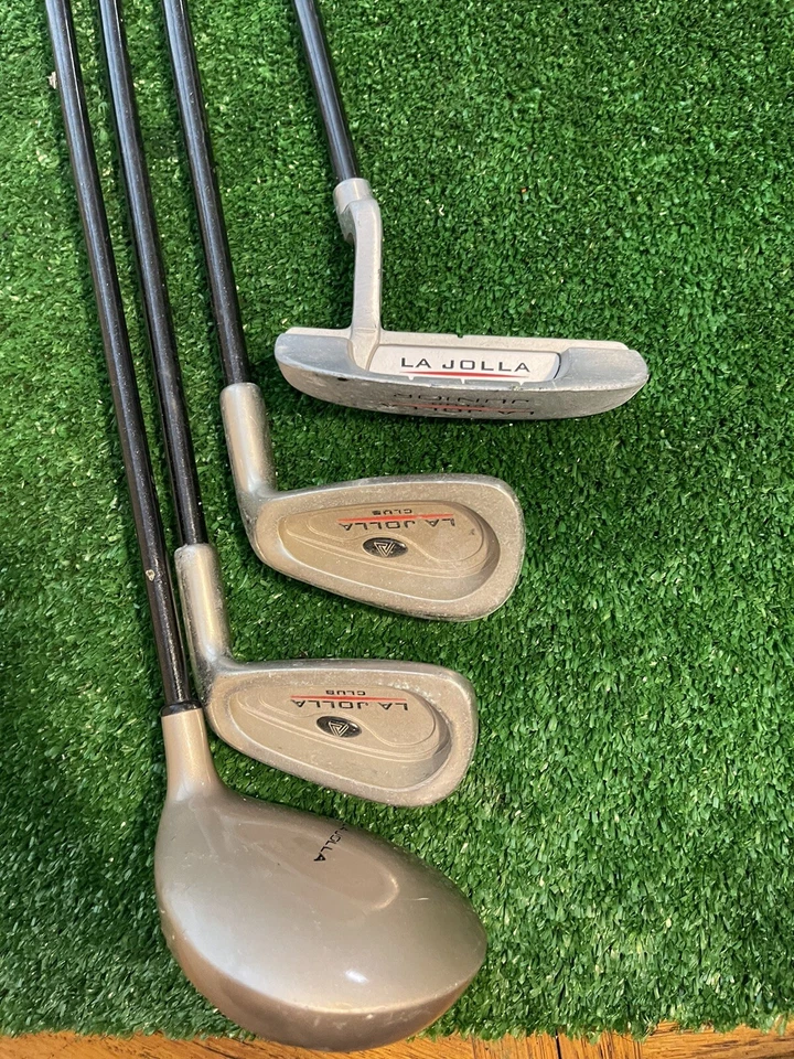 La Jolla Junior Kids Golf Club Set of Driver Irons And Putter Graphite - Image 3 of 4