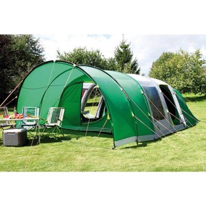 tent with bedrooms