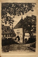 Radierung Rostock Arthur Eulert (1890-1946) P...