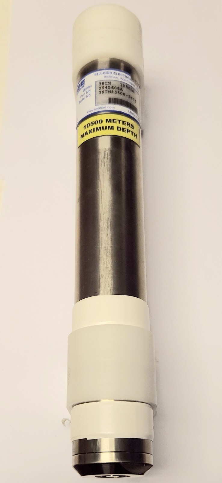 SBE Sea Bird Electronics Model 39IM 10500M 3945608A Wave TIDE DEPTH Recorder