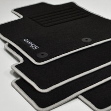 Mattenprofis Velours Logo Fußmatten für Nissan Qashqai J10 Bj. 02/2007 - 2014 si