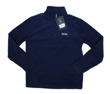 Regatta Thompson Half Zip Light Thermal Fleece Jacket Navy Camping Walking Men M