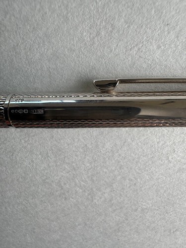 sterling silver ballpoint pen - Picture 10 of 11