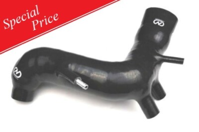 AUDI A3 VW MK4 1.8T 20V AGU ARZ OVERSIZED SILICONE TURBO INTAKE PIPE 3'' MAF H3D