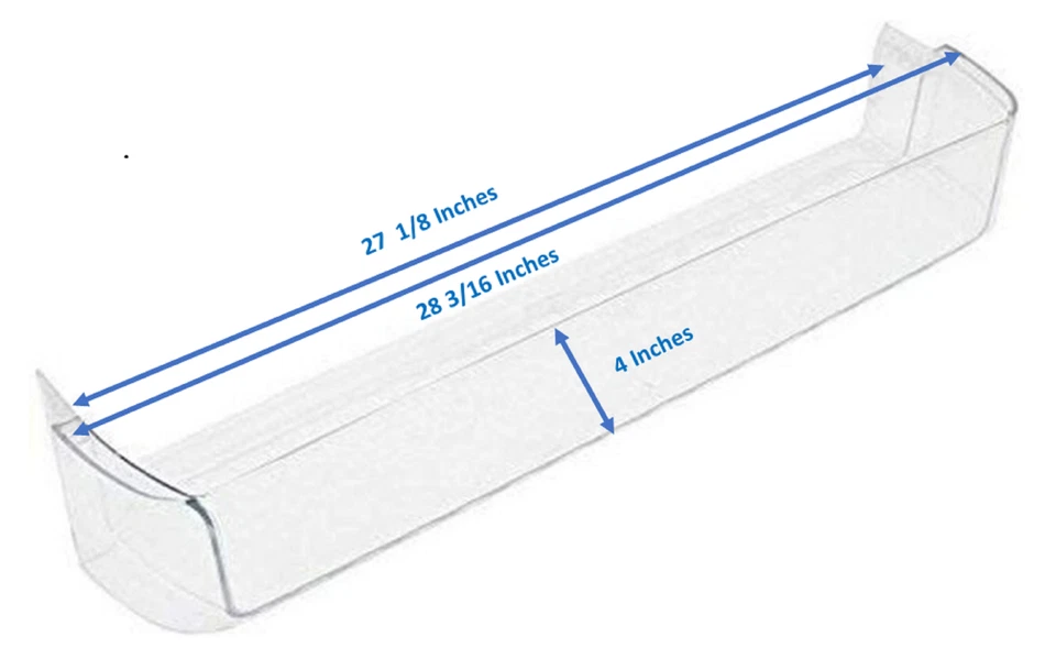 Cesta de puerta compatible con refrigerador LG MAN62570801 Foto 2 de 4