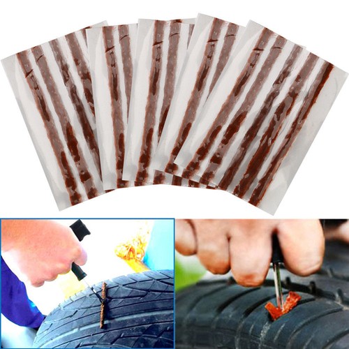 2set (10pcs) Car Tire Puncture Repair Recovery Tyre Tubeless Seal Strip Plug Kit - Picture 3 of 12