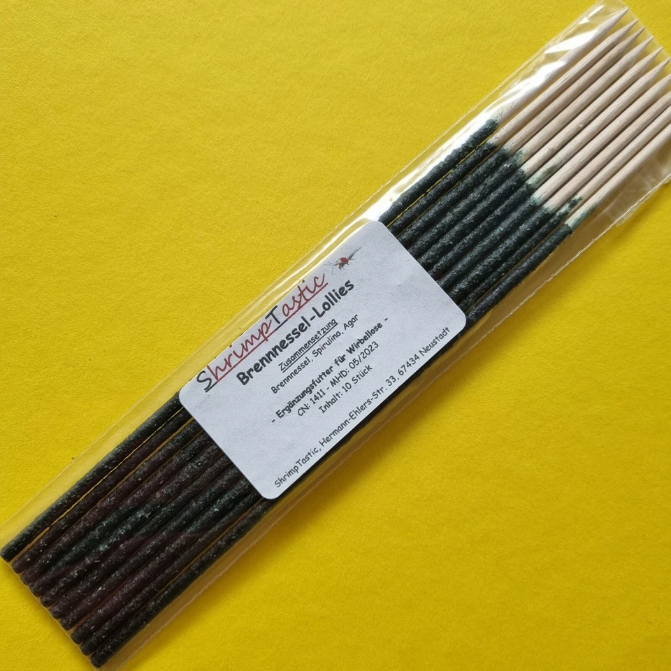 ShrimpTastic Lollies Set / 50 Stück / Garnelen Lollies Futters Stangen Lutscher - Bild 2 von 4