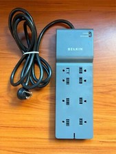 Belkin BE108000-08-CM Surge Suppressor Protector Power Strip