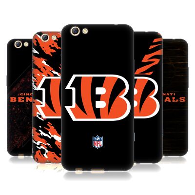 OFFIZIELLE NFL CINCINNATI BENGALS LOGO SOFT GEL HANDYHÜLLE FÜR OPPO HANDYS