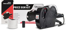 Price Gun Starter 1-Line, 8 Digits Includes 2000 White Labels, 1 Inker and Sta
