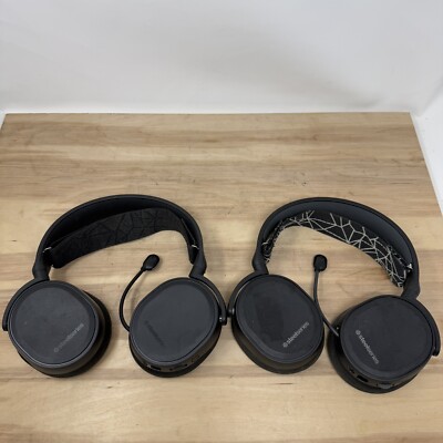 (2) Steelseries Arctis 3 Wired Console Gaming Headphones - No Cables Included