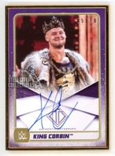 King Corbin 2020 Topps Transcendent Autograph Card #A-BC /10