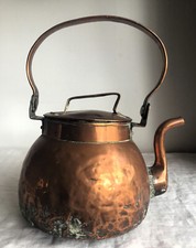 LARGE Vintage French Farmhouse Copper Kettle. 4 Litres Capacity!