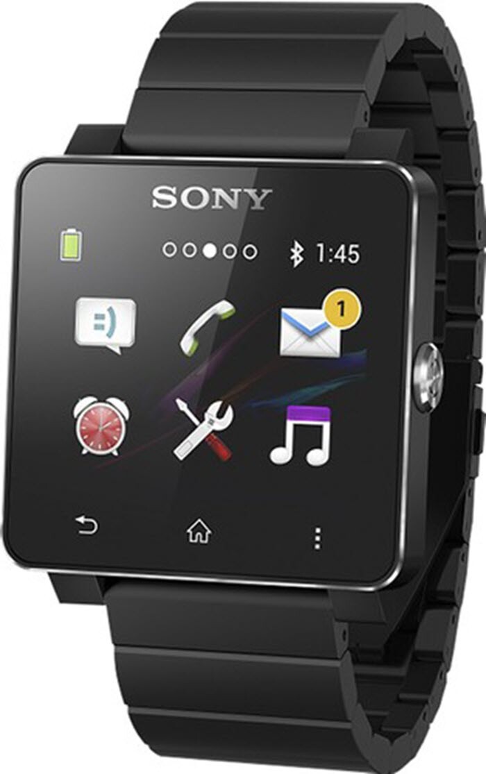 Sony Smartwatch 2 Sw2 Nfc Bluetooth For Android Black Wristband For Sale Online Ebay