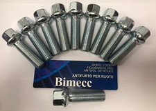 ALLOY WHEEL BOLTS M14X1.5 X 10 R14 OE RADIUS 40mm THREAD FOR MERCEDES S M CLASS