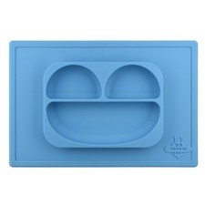 Honeypie 1-Piece Silicone Baby Feeding Dividing Tray/Bowl Strong Suction NEW