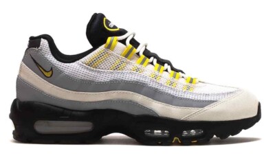 Nike Air Max 95 Wolf Grey Tour Yellow Sneakers Running Shoes