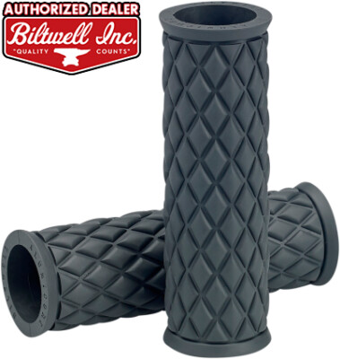 Biltwell Grey 6706-0501 Grey Alumicore 1'' Grip Set Replacement Sleeve