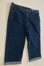GLORIA VANDERBILT WOMENS JEANS CAPRIS PANTS SIZE 16