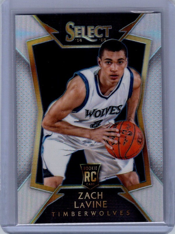 Zach LaVine 2014-15 Panini Select - Concourse #84 Silver Prizm (RC)