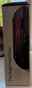 Base Sega Master System Console - Boxed - Not CIB - Inserts, Foam, Accessories